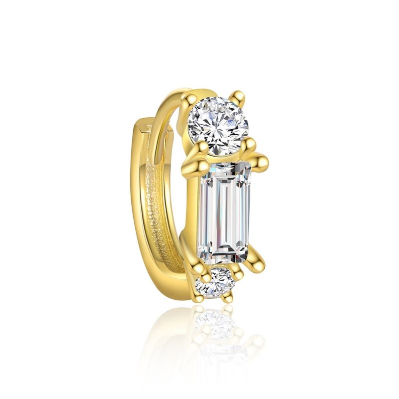 Gioielli e accessori in argento sterling, orecchini alla moda con zirconi intarsiati, leggeri e di lusso, super flash, per donna, set semplice e versatile, orecchini squisiti_voghion.com