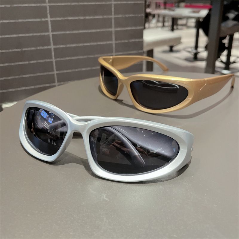 Cykelpolariserende Y2K udendørs sportssolbriller, herre- og damebriller_voghion.com