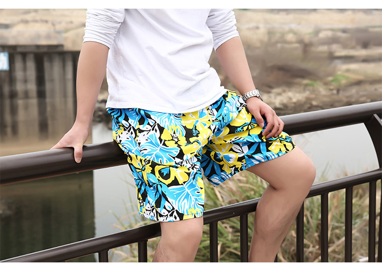 Beach Shorts Large Size Quick Drying Loose Thin Casual Shorts Sports for Men_voghion.com