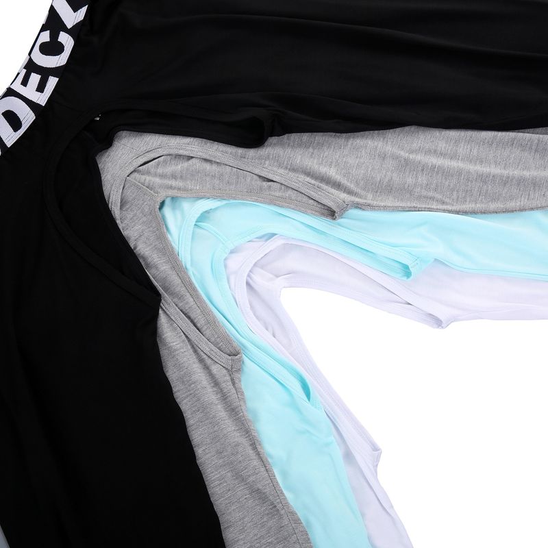 Sous-vêtements thermiques ajustés en modal pour hommes - Conception respirante à entrejambe ouvert pour plus de confort et de style_voghion.com