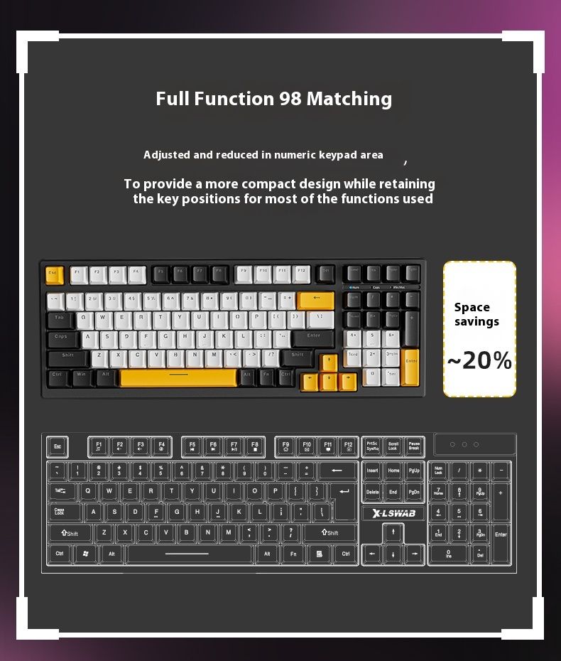 Göz kamaştırıcı G99 üçüncü deneme sınavı kablosuz Bluetooth mavi kırmızı eksen ofis E-spor oyunu masaüstü dizüstü bilgisayar mekanik_voghion.com