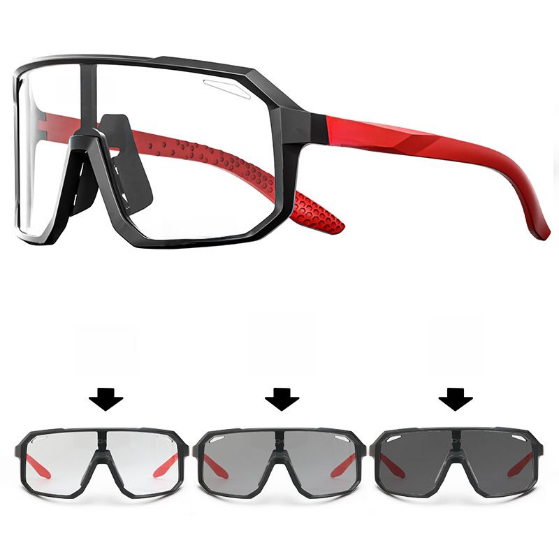 Fahrradbrillen Neue farbwechselnde Reitbrille Tag und Nacht Dual-Use-Nachtsichtbrille Fahrrad_voghion.com