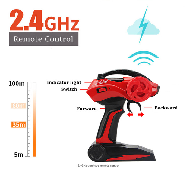 Voiture radiocommandée 4WD RC 2.4G, Buggy tout-terrain, voitures télécommandées, camions, jouets pour enfants, 1:12/1:16_voghion.com