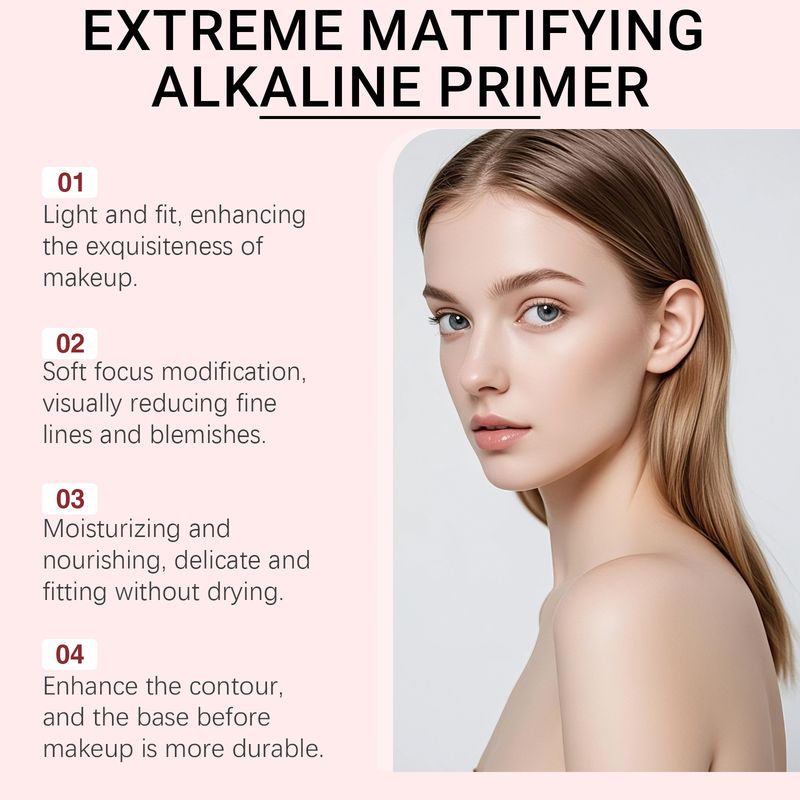 Feuchtigkeitsspendende, klare Basis, natürlicher, weicher Make-up-Look, strahlender, feuchtigkeitsspendender Hautprimer_voghion.com