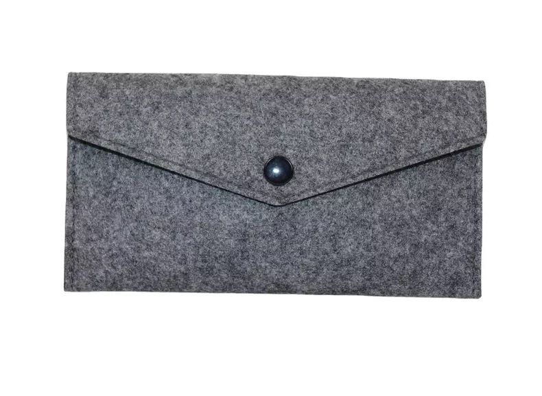 Unisex filca briļļu soma Briļļu maciņš Mobilā telefona soma Creative Felt maka karšu soma_voghion.com