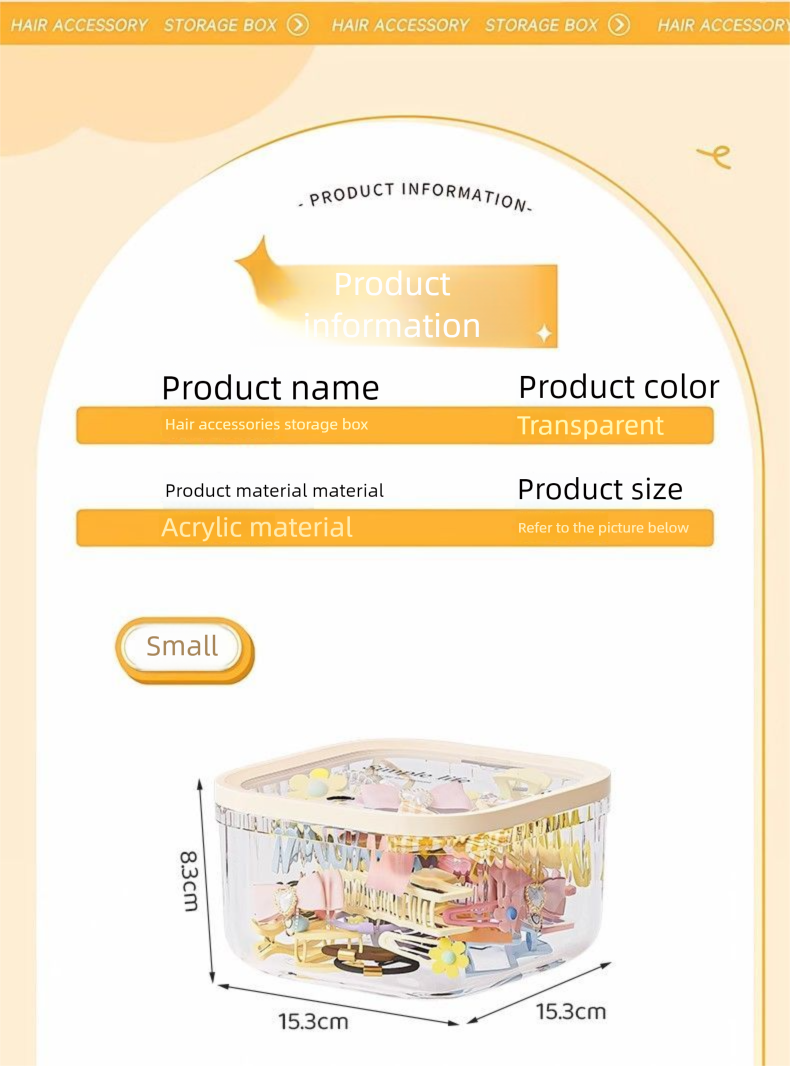 Desktop Press Pop-up Large Capacity Transparent Cosmetic Miscellaneous Organizer Multifunctional Storage Box_voghion.com