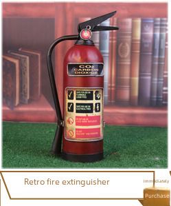 Retro fire hydrant model iron crafts home accessories decoration photography props can be_voghion.com