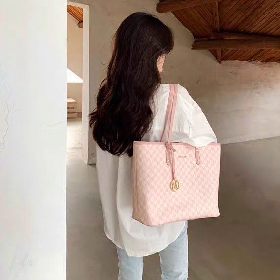 Borsa a tracolla French Little Cherry Blossom per donna 2023, nuova borsa da pendolare di nicchia, grande capacità_voghion.com