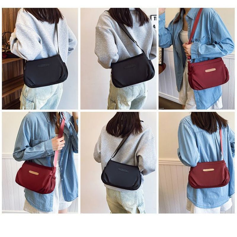 Oxford Cloth For Women, Lightweight Multi-layer Nylon Canvas, Mother's Middle-aged Women's Single Shoulder Crossbody_voghion.com