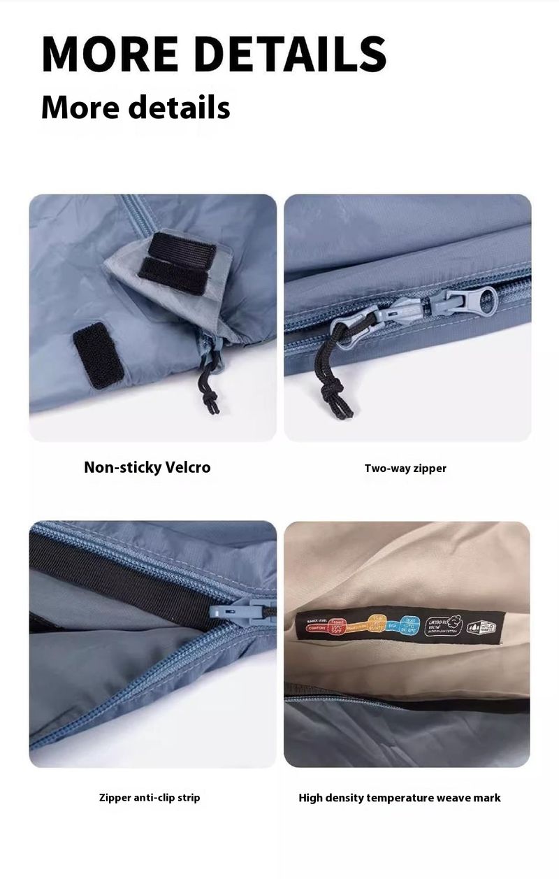 Outdoor Sleeping Bag Ultra-light Mini Thin Portable Hiking Camping Small Size Summer Lightweight Envelope For Adults_voghion.com