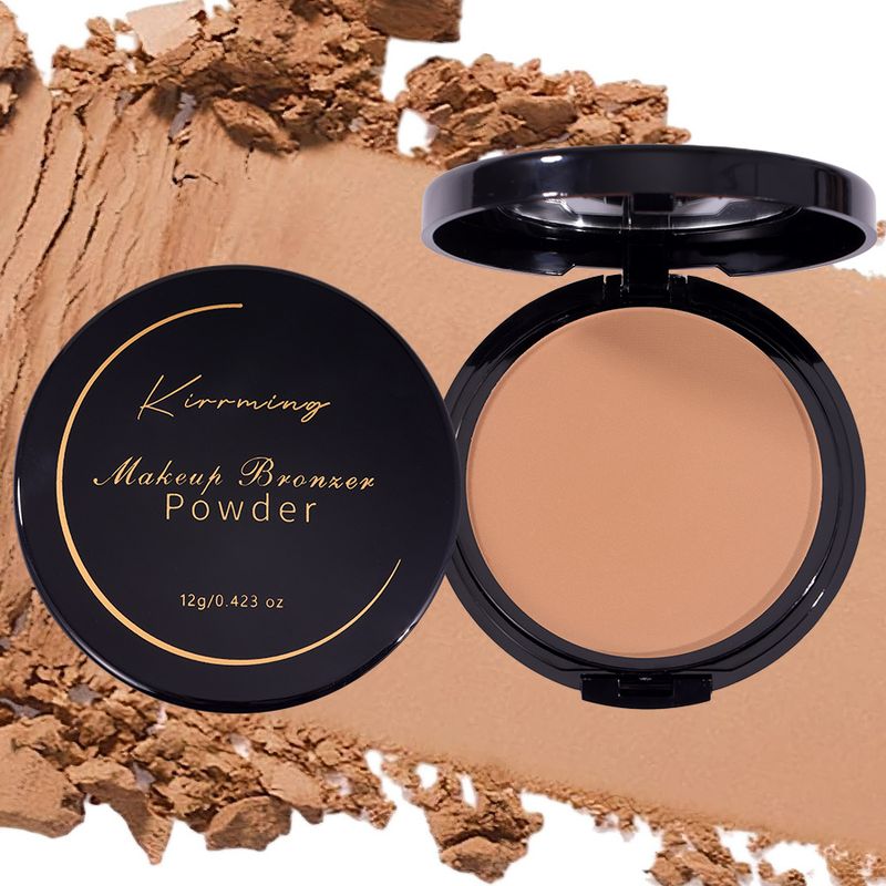 Powder Cake 4 Farben Wasserfester Concealer Aufhellender langanhaltender Make-up ohne Verschmieren Puder_voghion.com