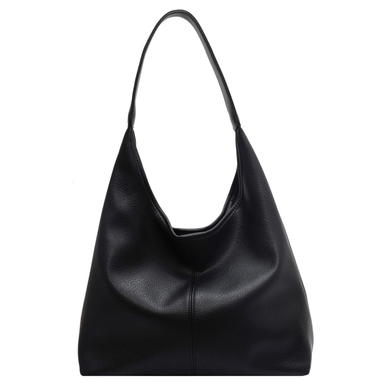 Grande capacità per le donne primavera estate nuova borsa a tracolla alla moda di fascia alta texture madre e bambino secchiello_voghion.com