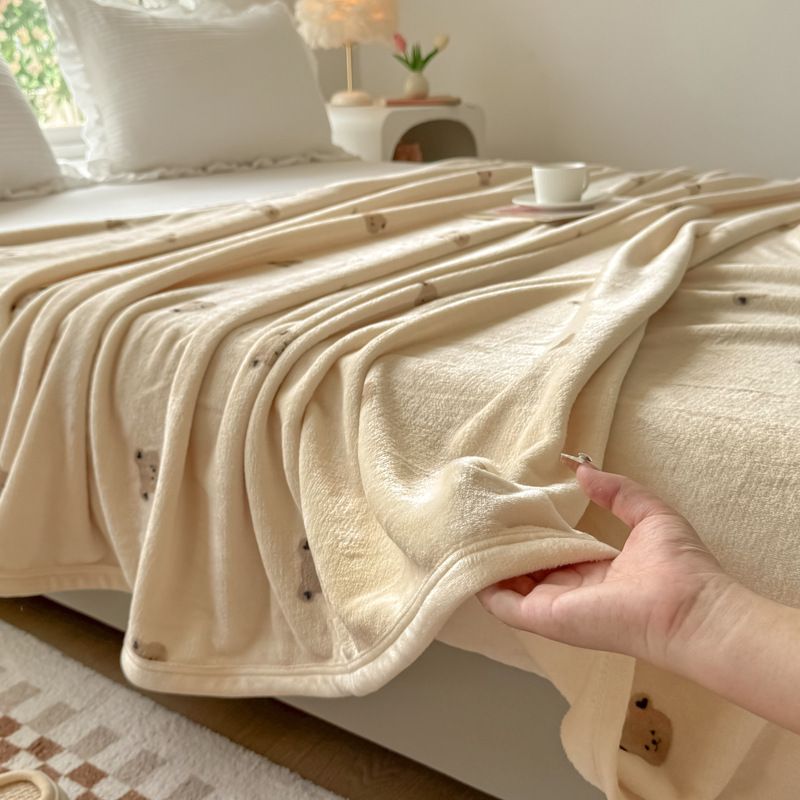 Coperta per divano da ufficio, lavabile in lavatrice, per una persona, per tutte le stagioni_voghion.com