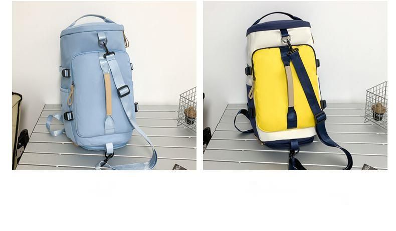 Multifunktionaler trendiger Sport-Reiserucksack, Schulhandtasche, Gepäck, Fitnessstudio, Herren-Umhängetasche mit großer Kapazität_voghion.com