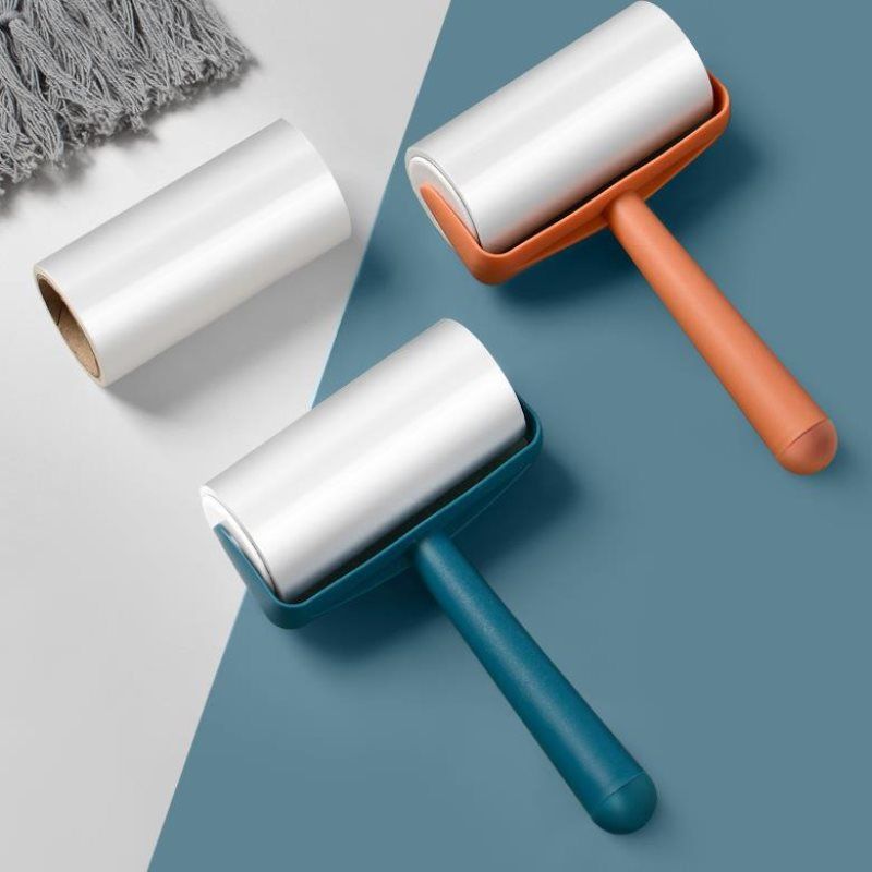 Household Sticking Brush Pet Sticking Brush Clothes Sofa Bed Sticking Brush Roller Replaceable Sticking Brush Spot_voghion.com