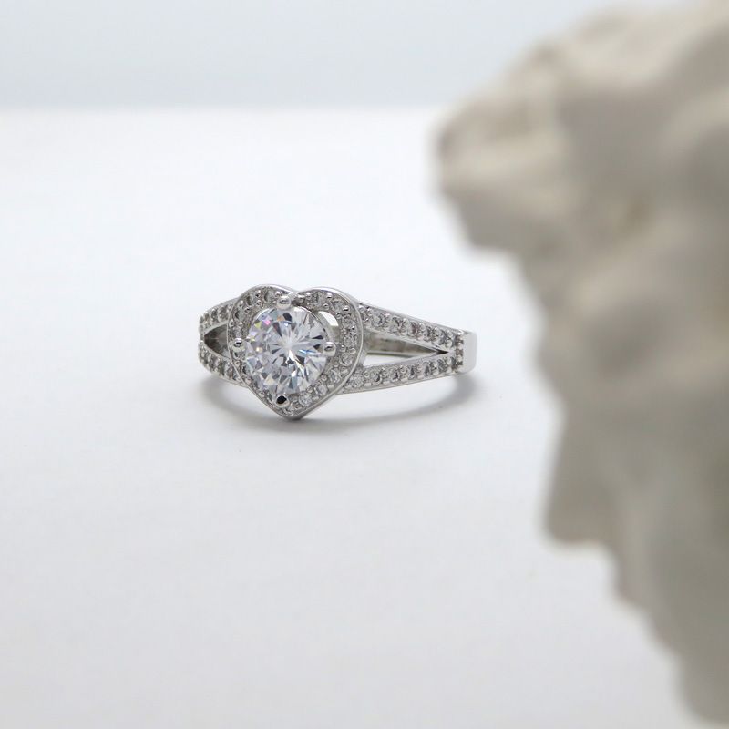 Anello da sposa a forma di cuore con diamanti e zirconi a forma di cuore, da donna, alla moda_voghion.com