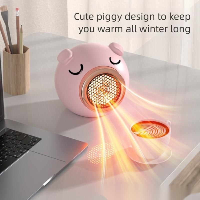 Desktop Heater For Home Dormitory, European American British Standard, Electric Heater, Energy-Saving_voghion.com