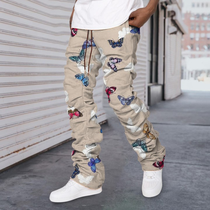 Spring Plus-size Men's Slacks Men's Slacks Men's Straight-leg Pants_voghion.com