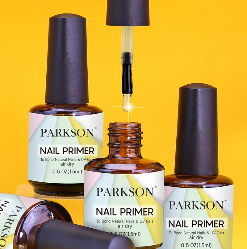 Parkson 15ml Apprêt à séchage rapide à l'air Apprêt de base de gel UV sans acide Pas besoin de lampe à LED UV Soak Off Gel Vernis à ongles pour la conception d'art des ongles_voghion.com