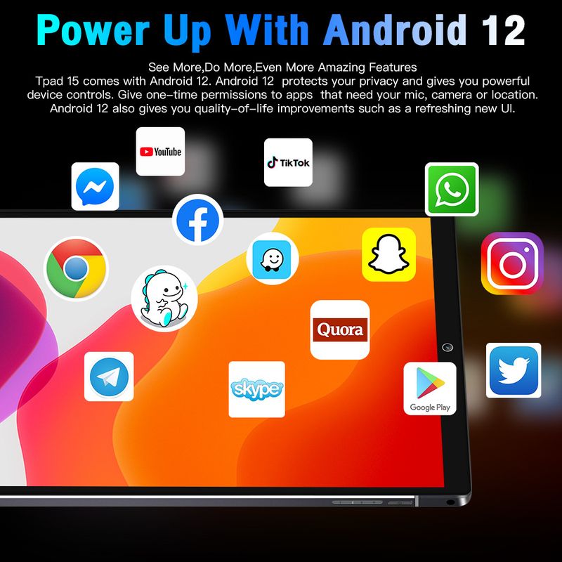 New Tab15 Tablet Computer Android Smart 10.1 Inch 32GB Card Insertable 3G Network_voghion.com