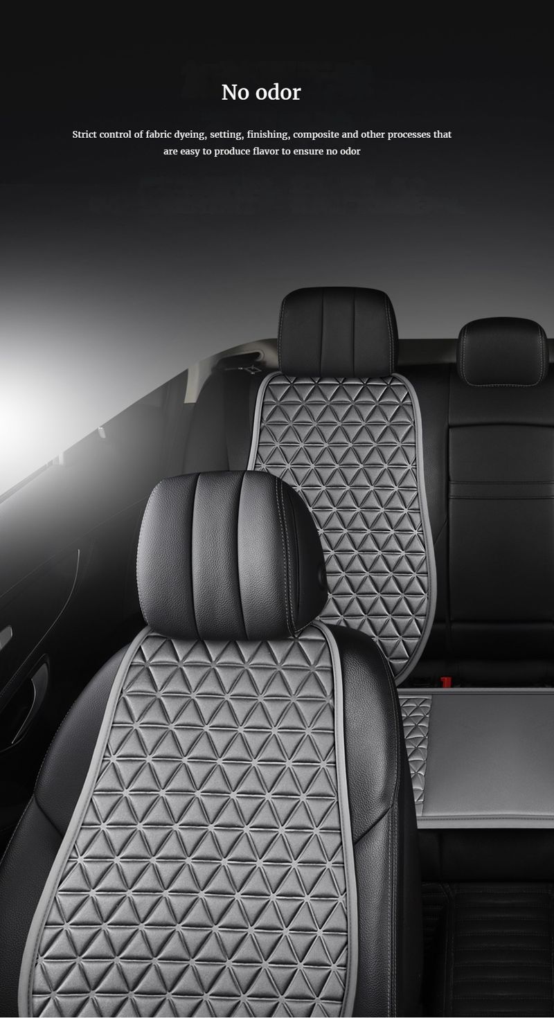 Cuscino per auto sospeso 3D, coprisedile con motivo ricamato, adatto per tutte le stagioni, adatto alla maggior parte delle auto._voghion.com
