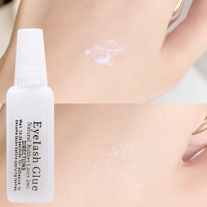 Máscara de pestañas en Gel de secado rápido, herramienta de maquillaje adhesiva en blanco y negro, resistente al agua y duradera, 3ML_voghion.com