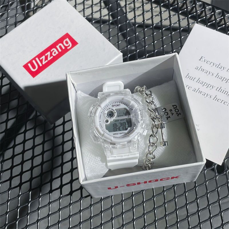 Neue Astronaut Modische Einfache Ins Digital Square Tech Sense Student Sport Elektronische Uhr_voghion.com