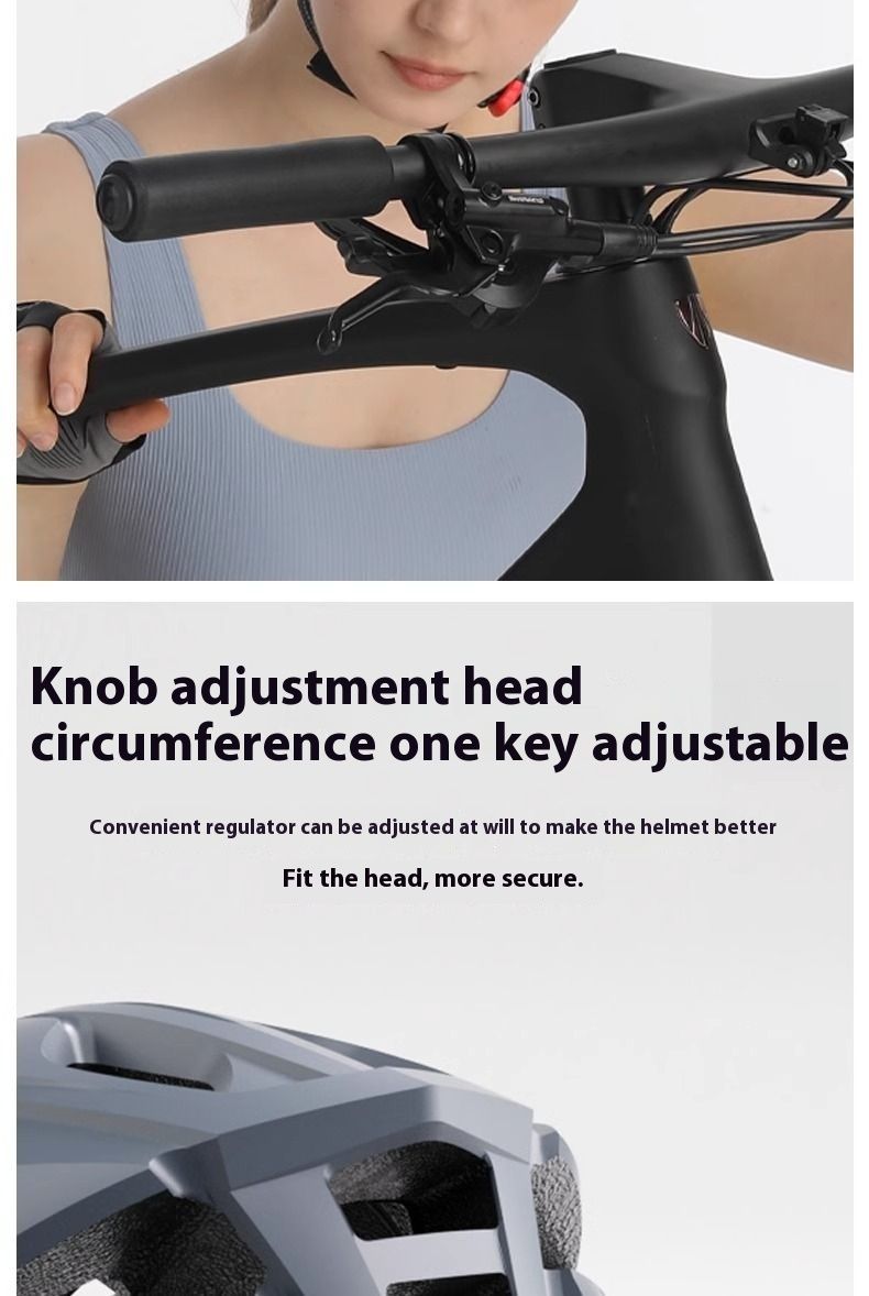 Casco da ciclismo estivo traspirante integrato per bicicletta da strada SWAY regolabile per esterni_voghion.com