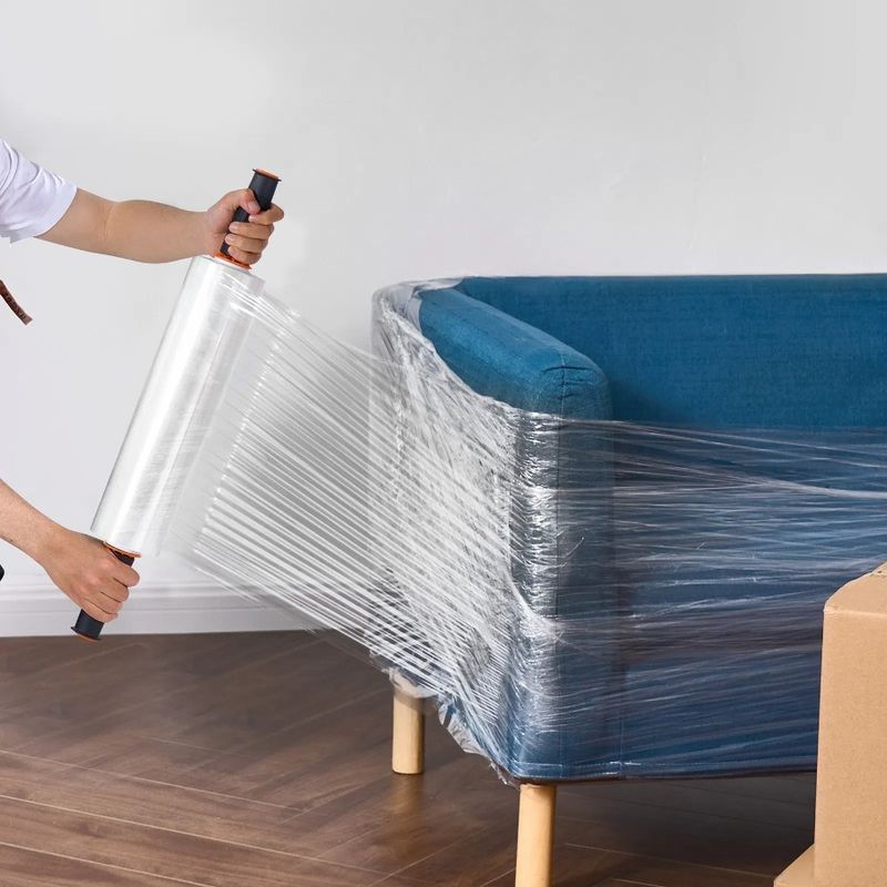 1200 pollici di pellicola termoretraibile trasparente, pesante, industriale, resistente all'allungamento, calibro piedi, confezione da 80 rotoli di pellicola elastica X Duty 15 4 durevole_voghion.com