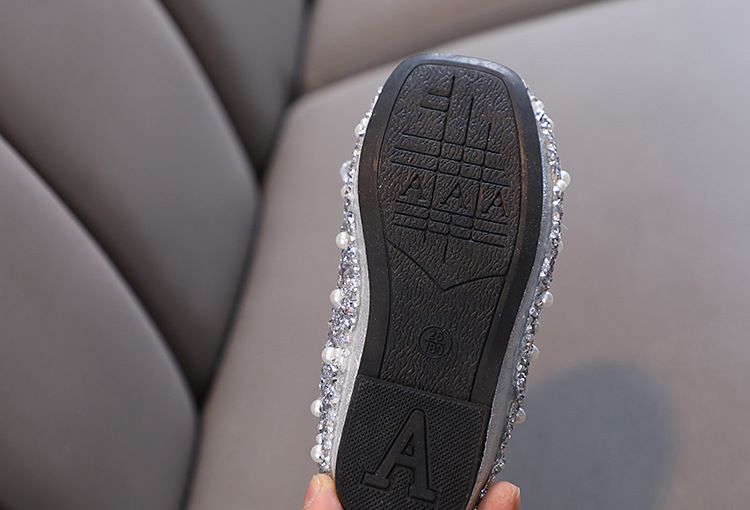 Dziewczęce Dziewczęce Księżniczka Diamentowe Pojedyncze Buty Buty do Tańca Pokazowego_voghion.com