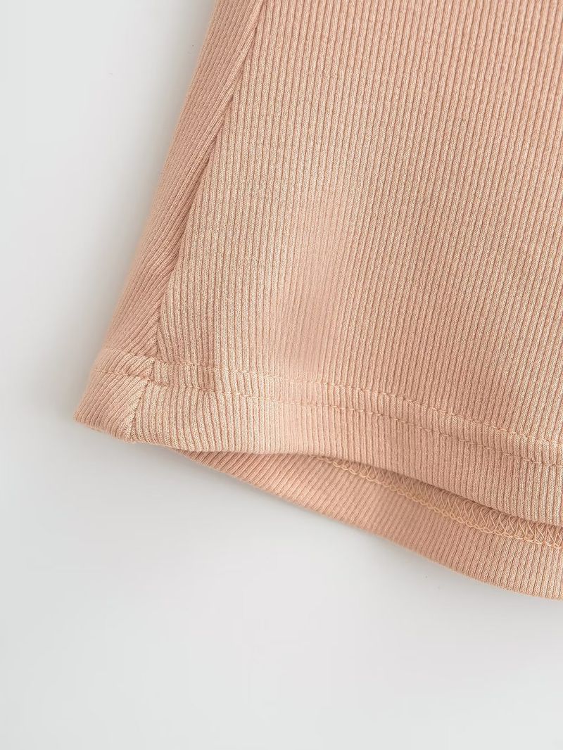 Spring New Women's Round Neck Pullover Slim Fit T-shirt Top C76179_voghion.com