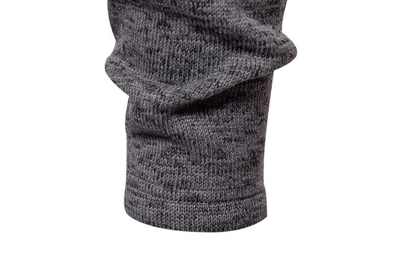 Men's Autumn And Winter New British Style Pile Neck Sweater Fashion Casual Hoodie_voghion.com