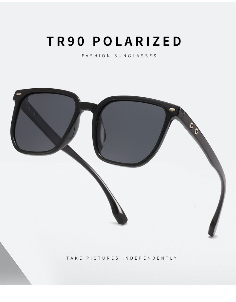 Men's Sunglasses New Polarized Sunglasses For Women, Personalized Retro Sun Visors, Sunglasses For Men, European And American Sunglasses_voghion.com