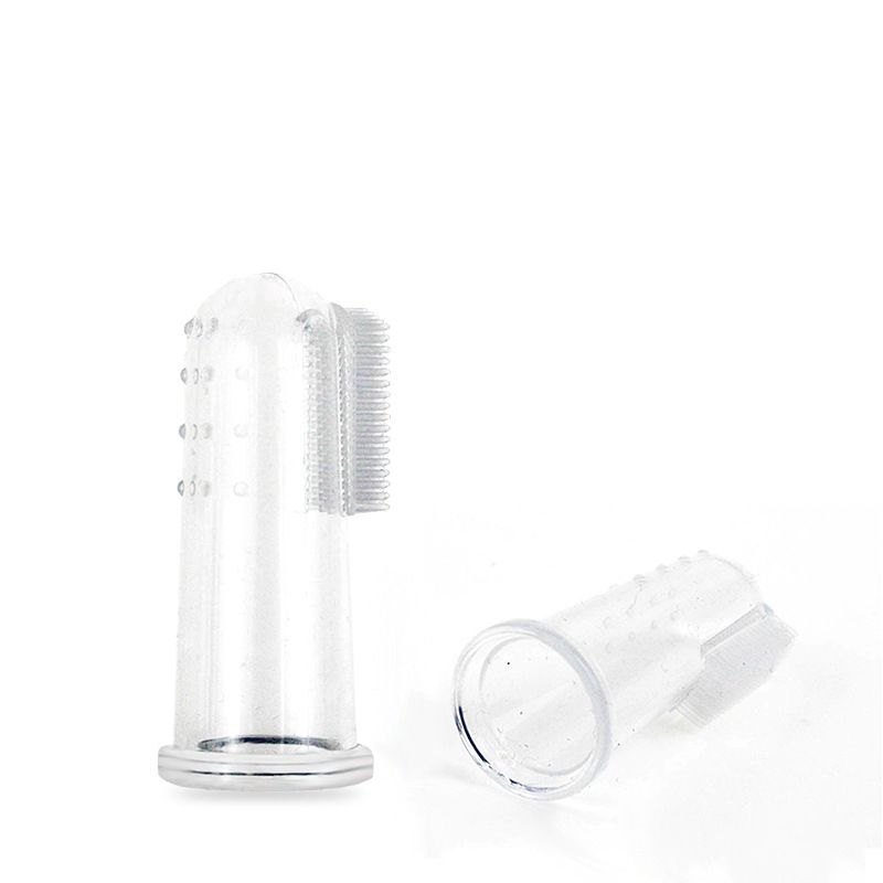 1PC Super Soft Pet Finger Hundezahnbürste Teddy Hundebürste Mundgeruch Zahnstein Zähne Werkzeug Katze Reinigung Hundebedarf Zubehör_voghion.com