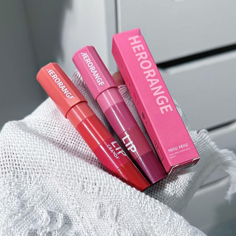 HERORANGE Quad-Color Mini Lippenstiftset_voghion.com