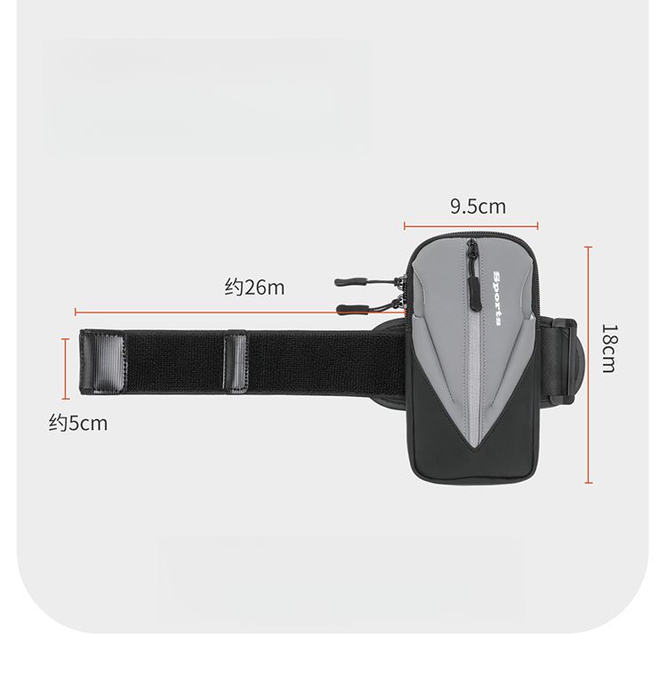 Nuova borsa da braccio sportiva per ciclismo, corsa, fitness e telefono, unisex_voghion.com