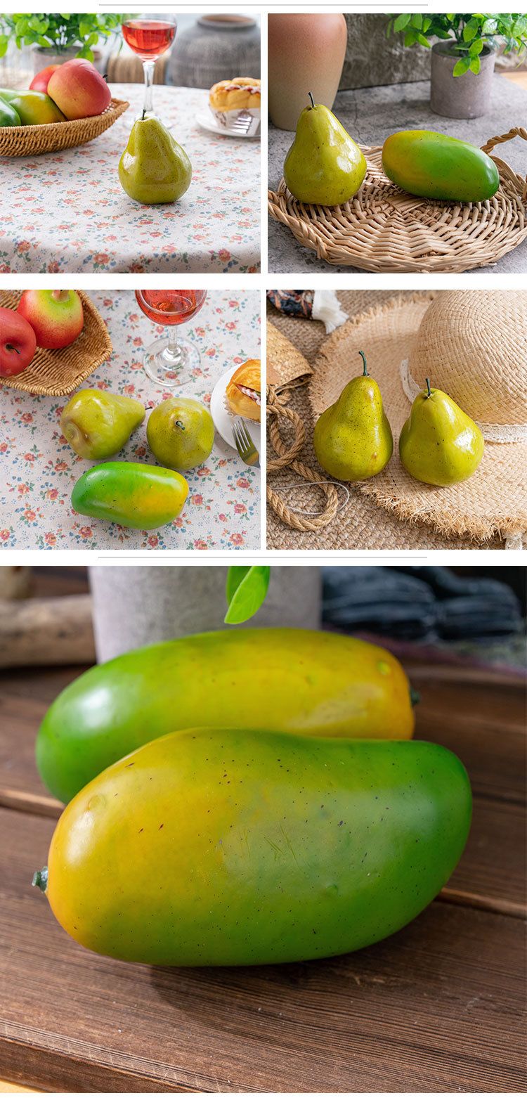 Weighted Simulation Fruit And Vegetable Model Home Decoration Shooting Props Farmhouse Living Room Decoration MW42886_voghion.com