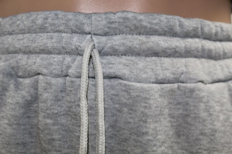 Completo sportivo da donna più maglione in velluto, completo sportivo da donna con cappuccio e maniche lunghe, due pezzi, taglie forti_voghion.com