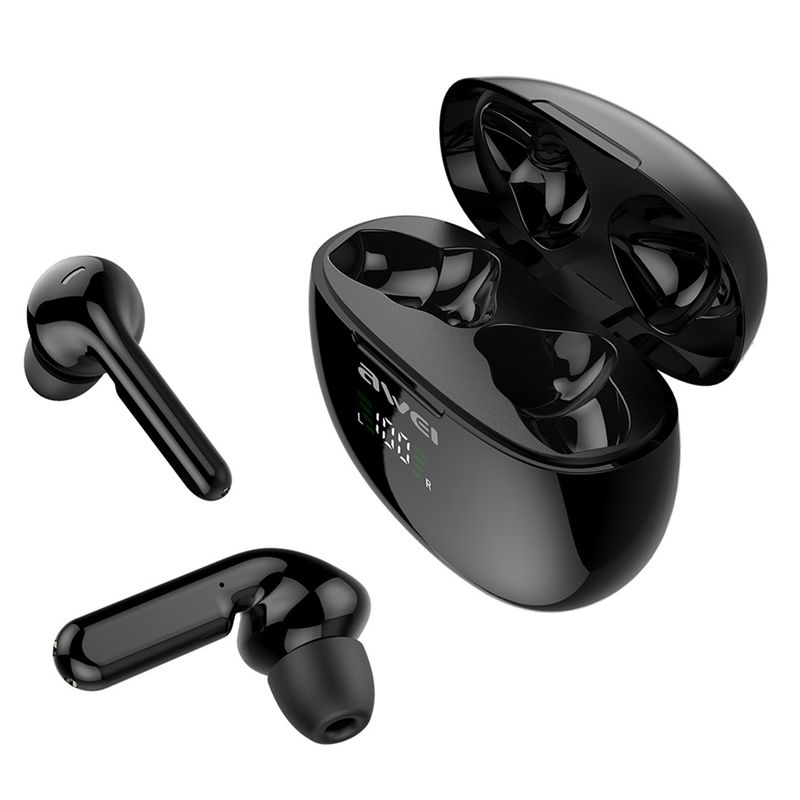 Kompaktní stereo lehká sluchátka Bluetooth V5.0 pro poslech hudby_voghion.com