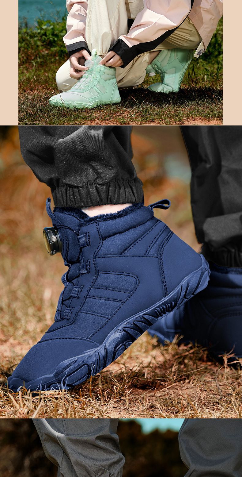 Winter New Cross-Border Snow With Fleece Lining, Thickened Warm Shoes For Men Women, Casual And Comfortable Couple's_voghion.com