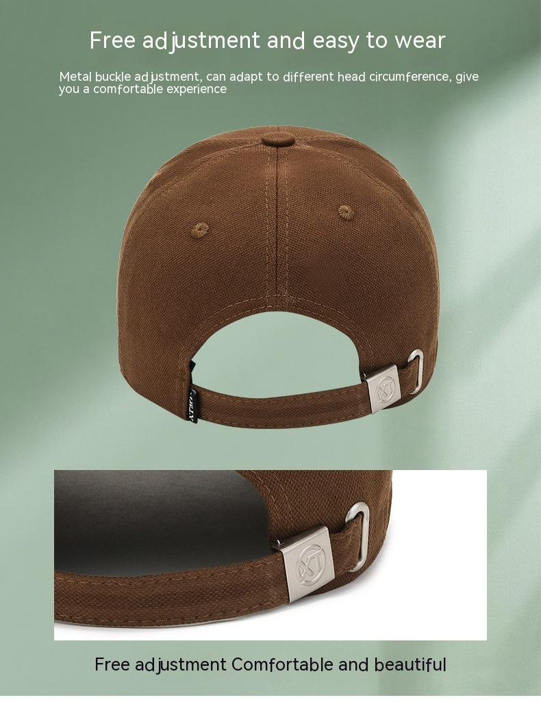 Ny koreansk version Solskydd Baseballkeps Mångsidig Casual Sport Baseballkeps Solskydd Anka Tongue Cap Brev Broderad baseballkeps_voghion.com