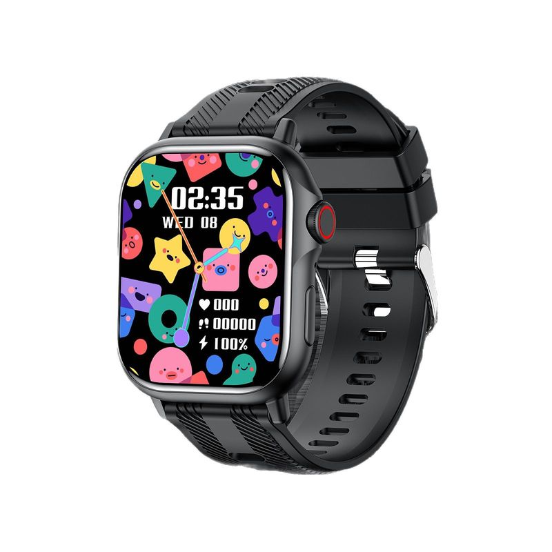 Orologio sportivo Bluetooth intelligente modello Foreign Trade Private con vera frequenza cardiaca, chiamata, multifunzione e multilingue_voghion.com