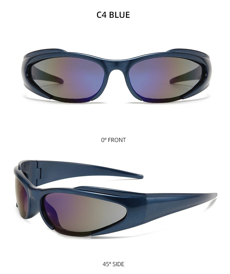 Fashion New Sports Sunglasses Y2K Outdoor Cycling Glasses Personalized Sunscreen Sunglasses_voghion.com