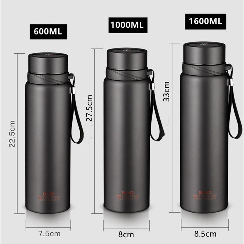 Sport Pro 1600ML Flask - Double Vacuum Coffee/Tea_voghion.com