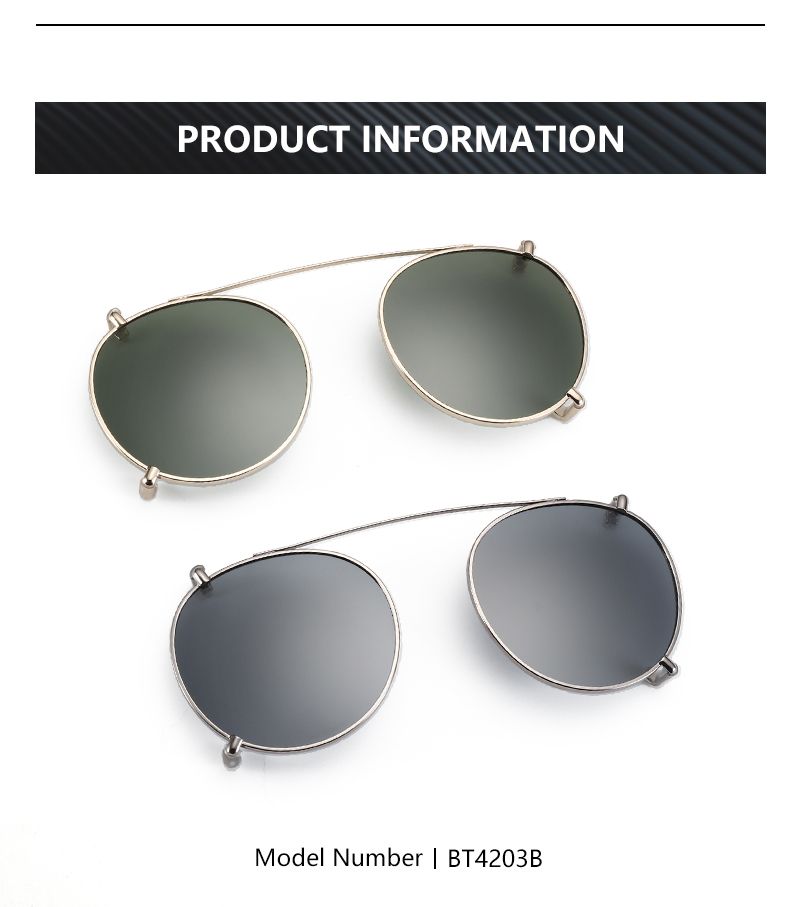 Fashion Fashion ZENOTTIC-Steampunk Style On Sunglasses for Men Women Anti Blue Light Glasses+Polarizing Clip Fashion/Retro Computer_voghion.com