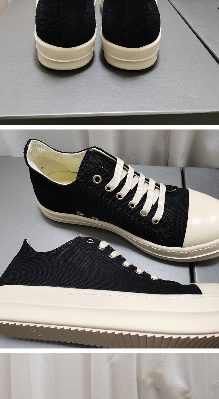 Heren Canvas Ademend Casual Sport Dikke Bodem Studenten Honderd Koppels Veterschoenen Boardschoenen Modieus Dagelijks_voghion.com
