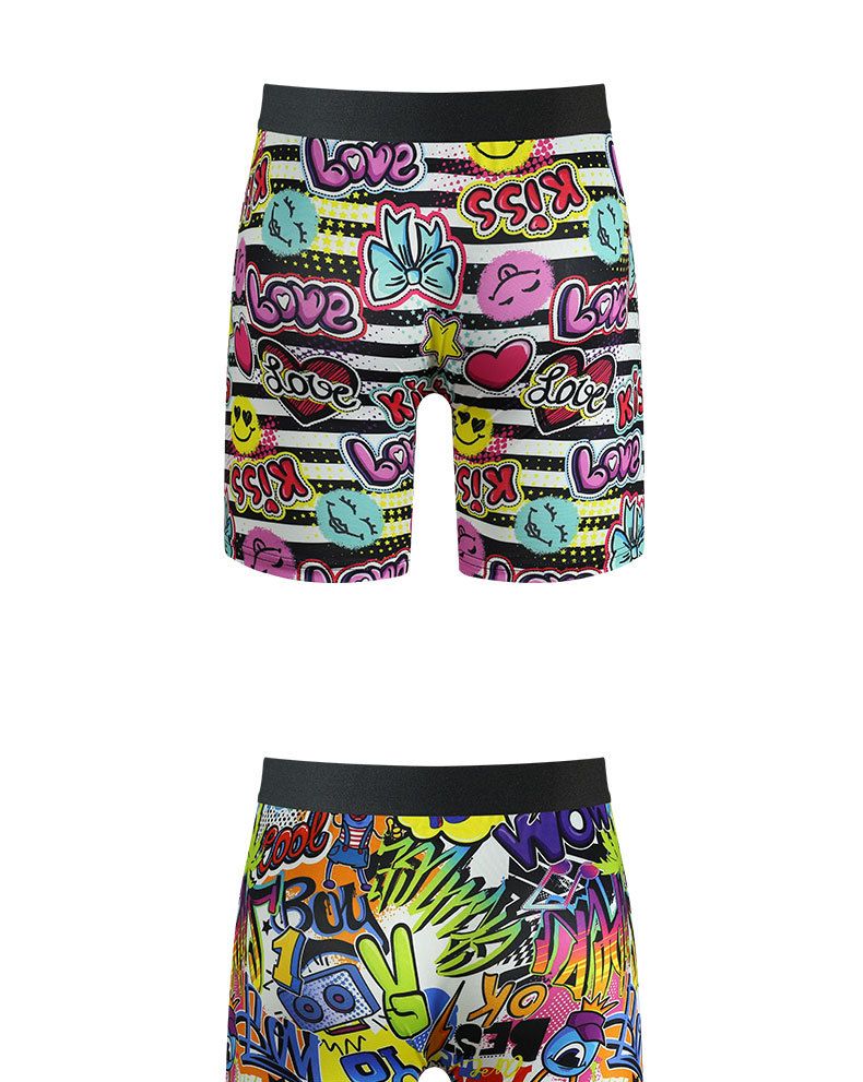 Men's Extra Long Leg Boxer Briefs - Novelty Print Stretch Underwear With English Wash Label Comfortable Long Cut Boxers In EU/US Sizes_voghion.com