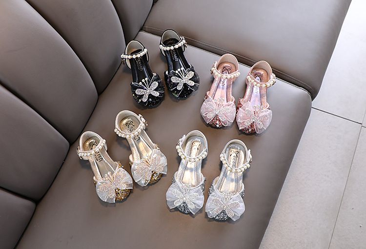Neu Dame Baby Mädchen Mädchen Prinzessin Diamant Einzelnen Schuh Schuhe Dance_voghion.com