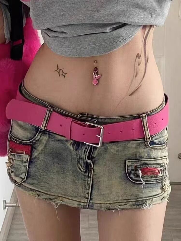 Women's Clothing Shorts low waist sexy A-line package buttock skirt miniskirt woman_voghion.com