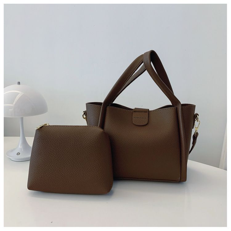 Autumn high-end texture niche design small for women's new trendy fashion single shoulder hand-held crossbody bucket bag_voghion.com